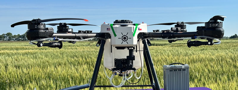 a spray drone