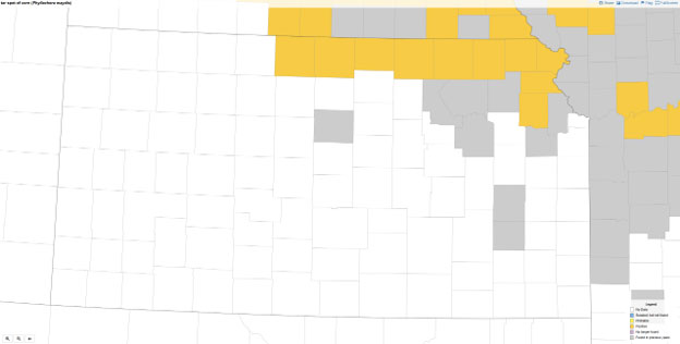 map of kansas