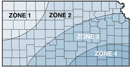 map of planting zones