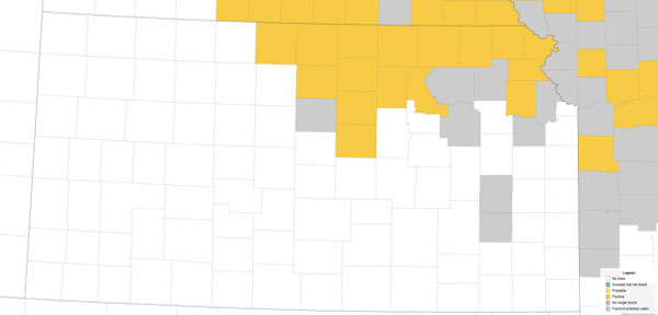 map of Kansas
