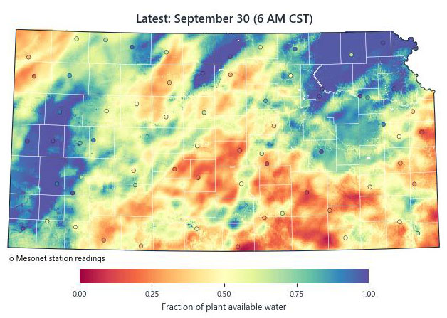 map of Kansas