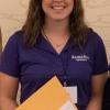 Abby Receiving Best Poster Award 2018 WSWS